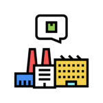 manufacturing-factory-color-icon-illustration-vector